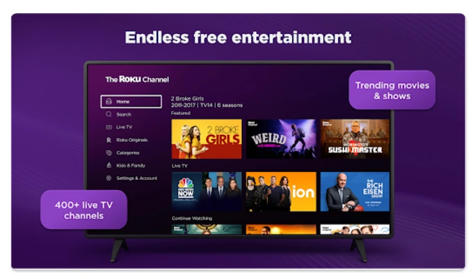 Roku Channel Video Streaming App